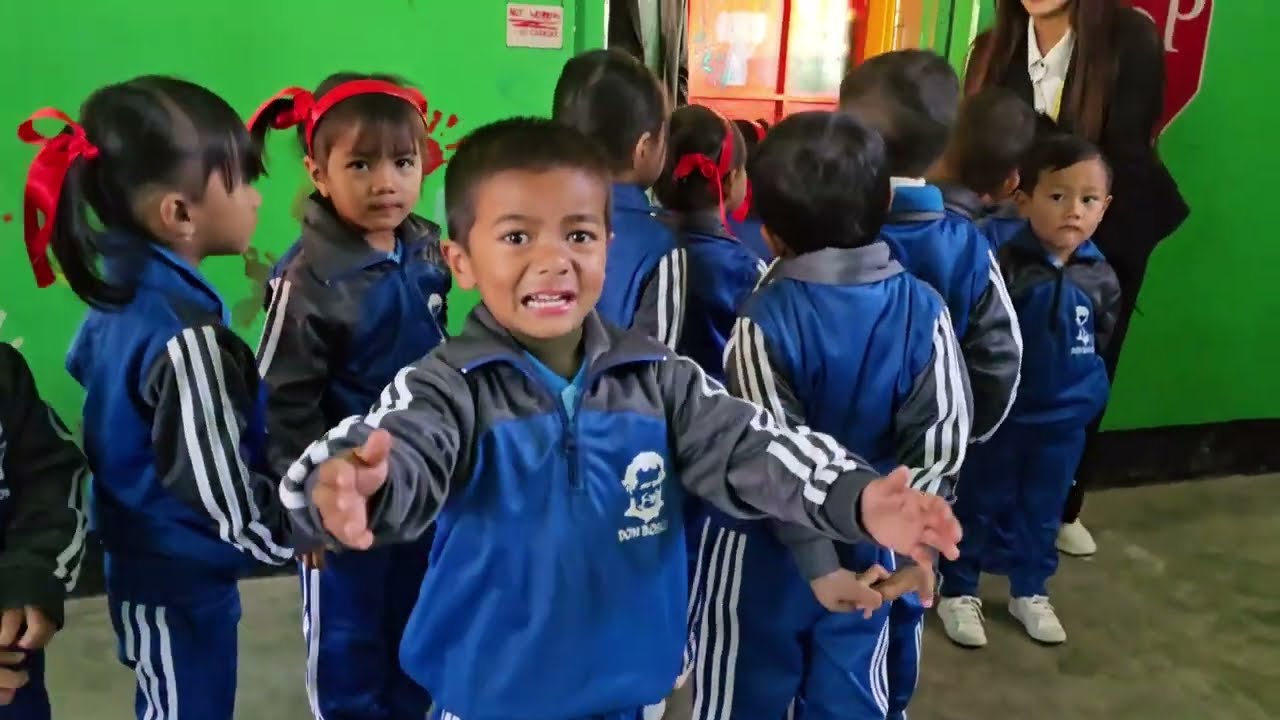 MY SON FIRST DAY AT DON BOSCO HR. SEC. SCHOOL | SECHÜ ZUBZA 