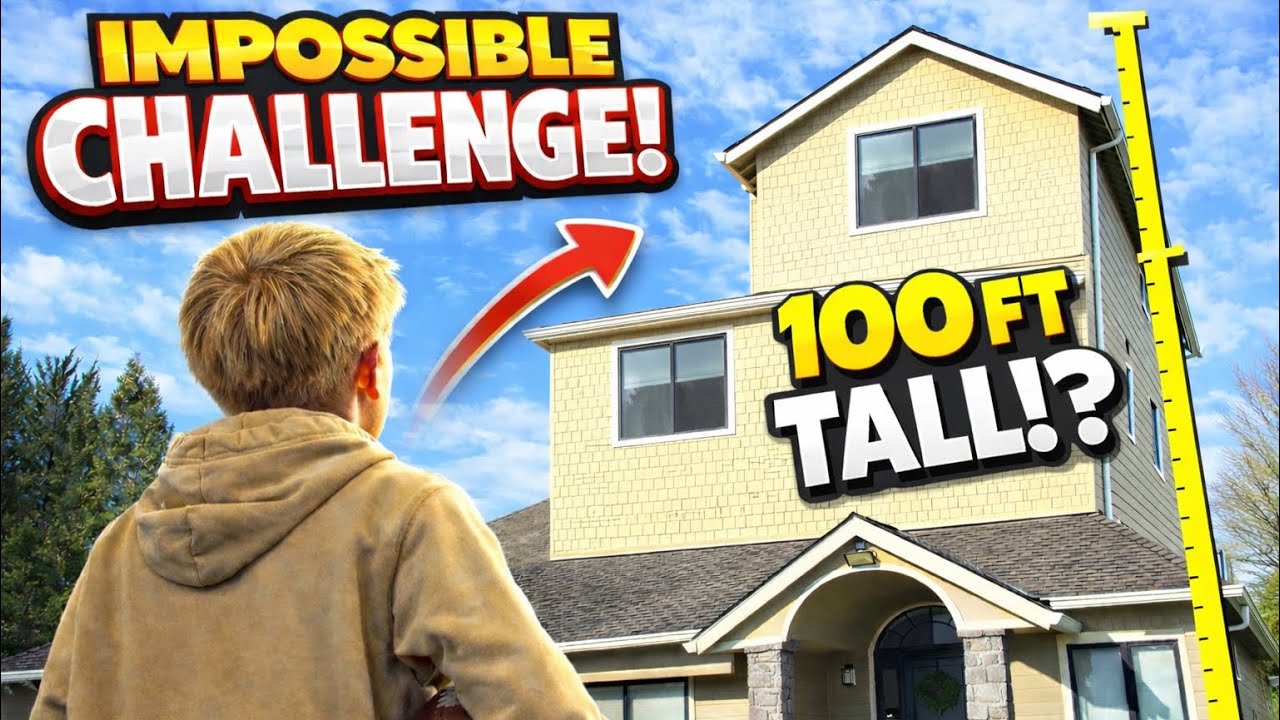 Impossible Kick Over My House!