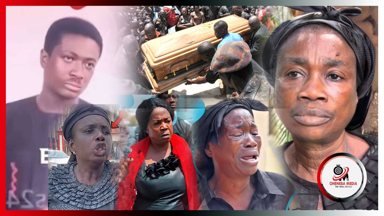 😭LIVE: Faustina Fosu&rsquo;s Son Kofi Lumba Laid In State; Mama China & TLW Joins Mourners To Bid Farewell