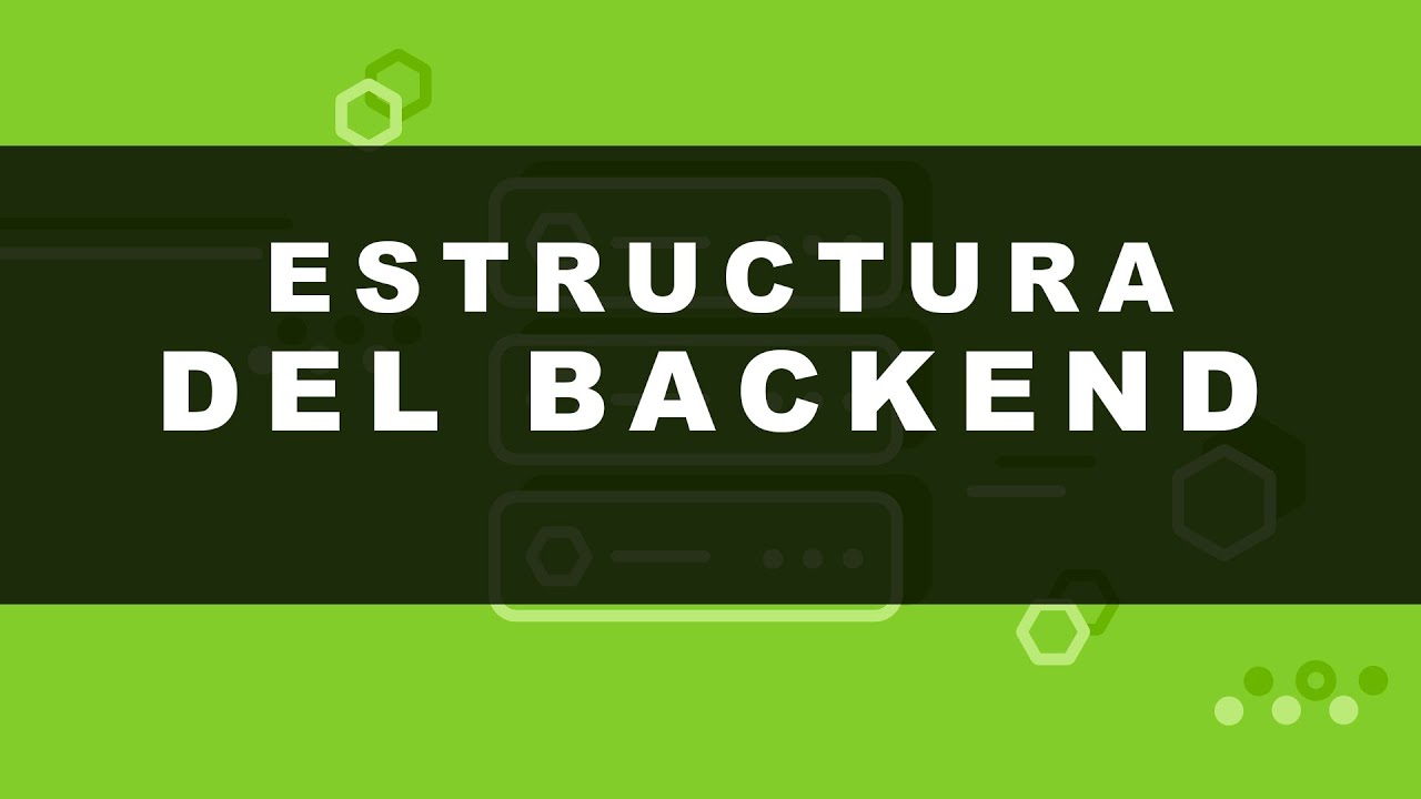 01. Diseño de APIs: Estructura de nuestro proyecto (Capas y configuración)