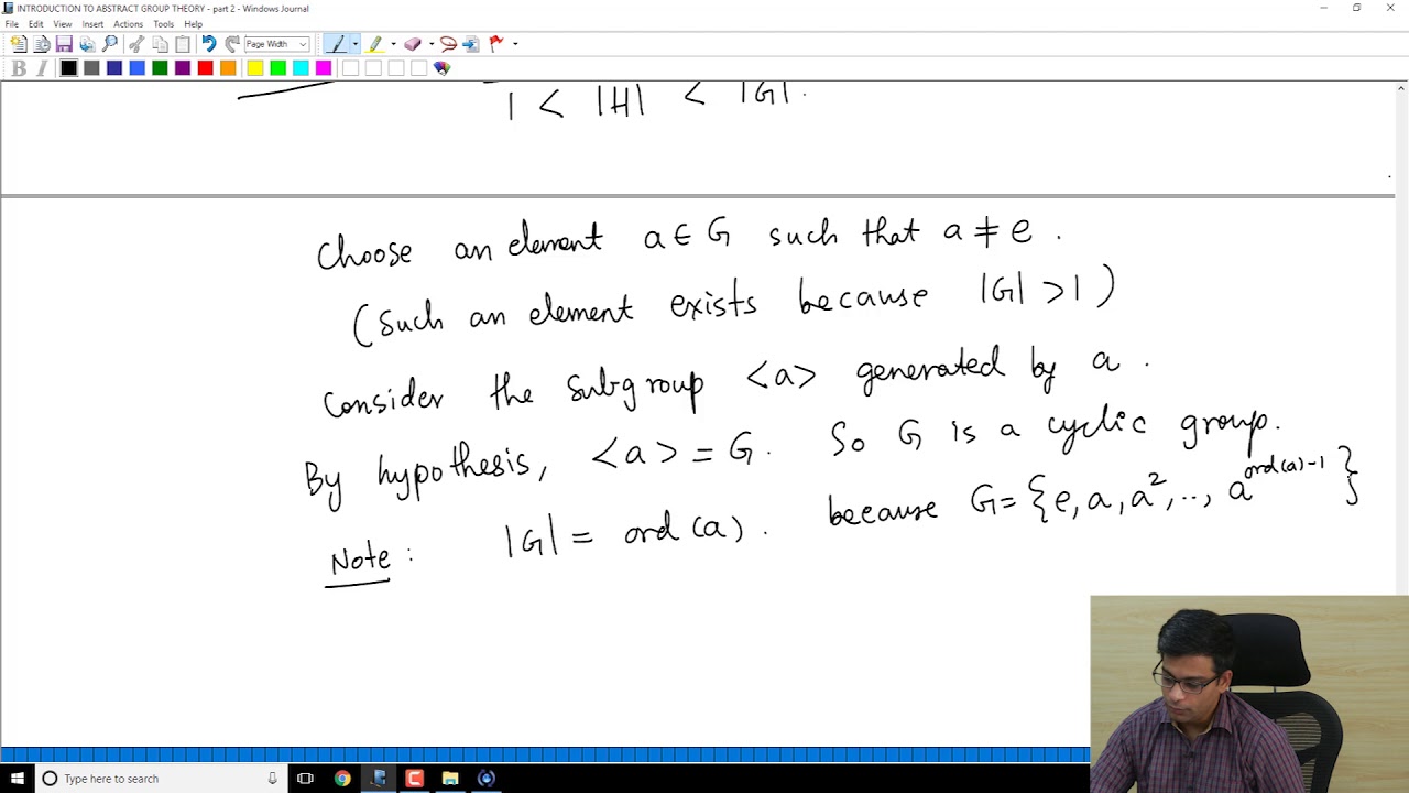 Lecture 24 - Cauchy's theorem