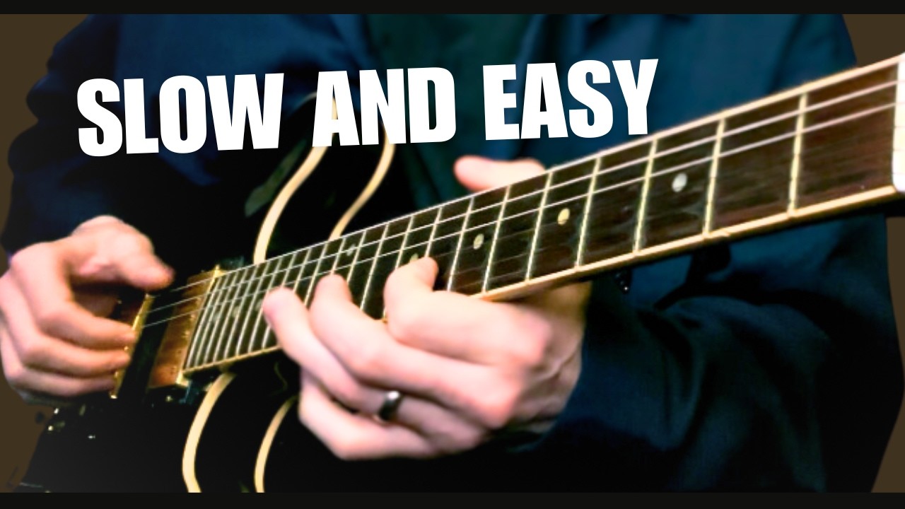 Slow call and response blues but progressively higher up the neck...