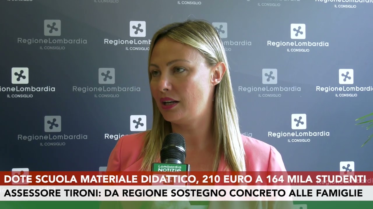 Dote scuola materiale didattico, 210 euro a 164 mila studenti