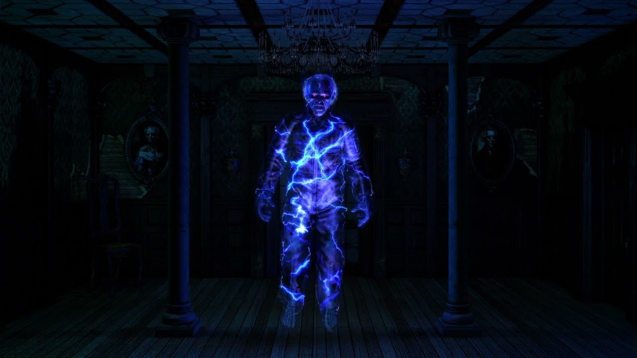 halloween projection