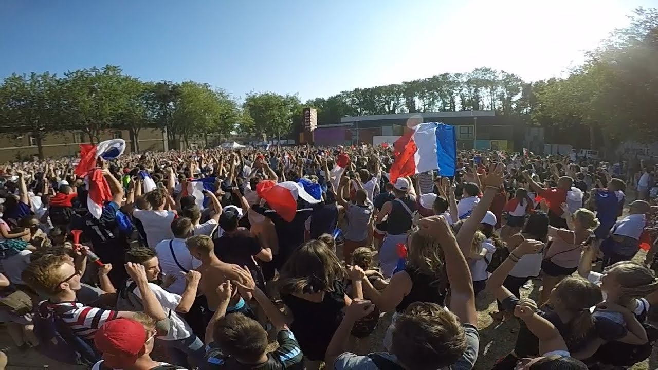 La finale France - Croatie au Havre
