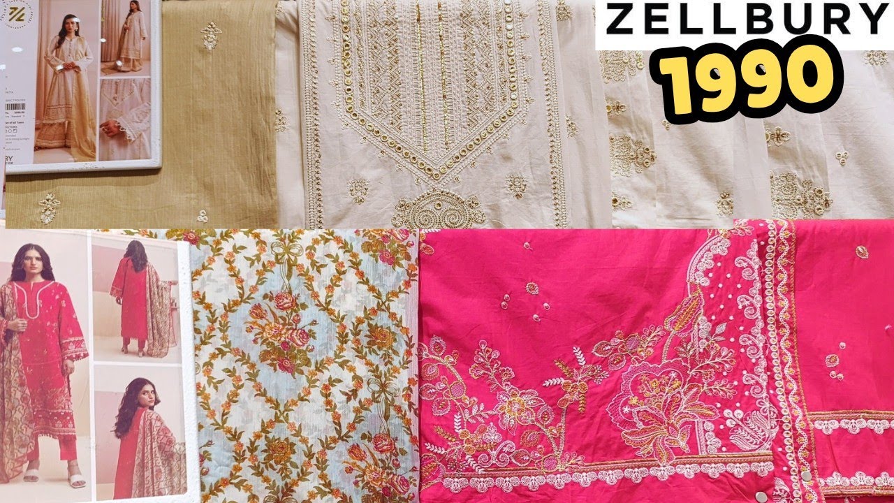 Zellbury New Collection 2025 ll zellbury unstitched collection in Rs.1990 only 😱