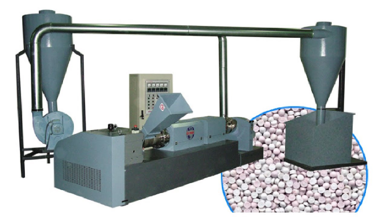 ÖZM Ø80 GR Plastic Recycling Machine - Plastik Geri Dönüşüm Makinası