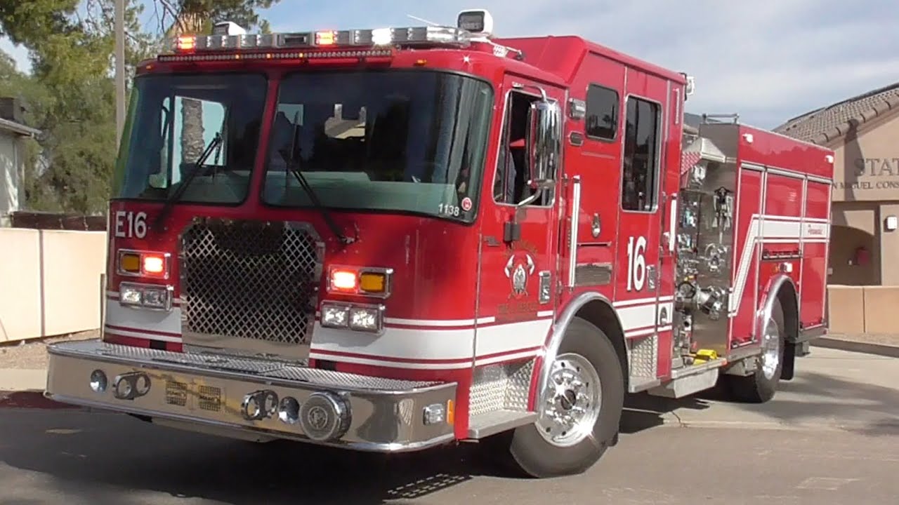 San Miguel Fire Rescue *NEW* Engine 16 & AMR 416 Responding 3/6/2026