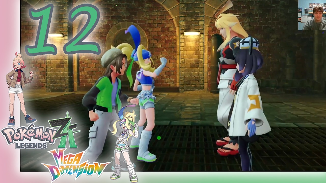Ivor and Gwynn Tag Battle with Korrina - Pokemon Legends Z-A - Mega Dimension - part 12