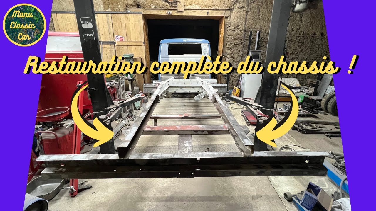 Le sauvetage de ma dépanneuse : comment j'ai restauré son châssis de A à Z !