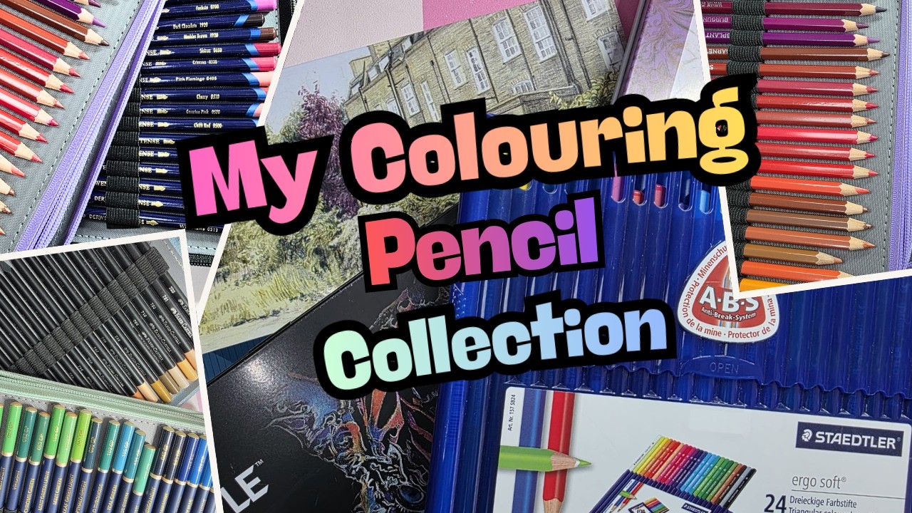 Colouring Pencil Collection - Join Me for a showcase of all of my colour pencils from my collection