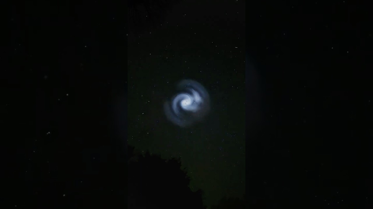This All-Sky Camera Caught a SpaceX Rocket Coming HOME!