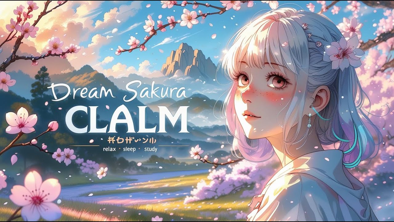 “Dreaming Under Sakura Skies 🌸 | Soft Relaxing Lofi for Sleep, Study & Stress Relief”