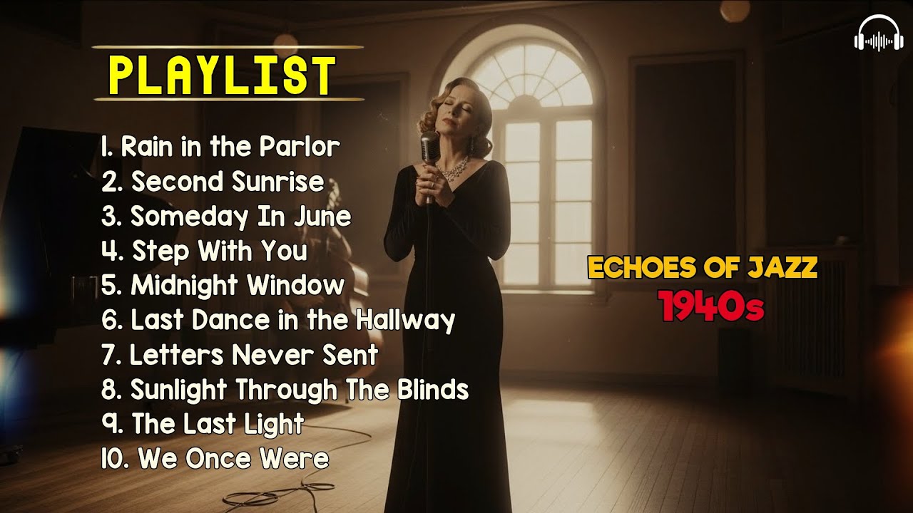 1940s Retro Jazz Lounge Evening Mood – Timeless Vintage Jazz for Relaxing Nights