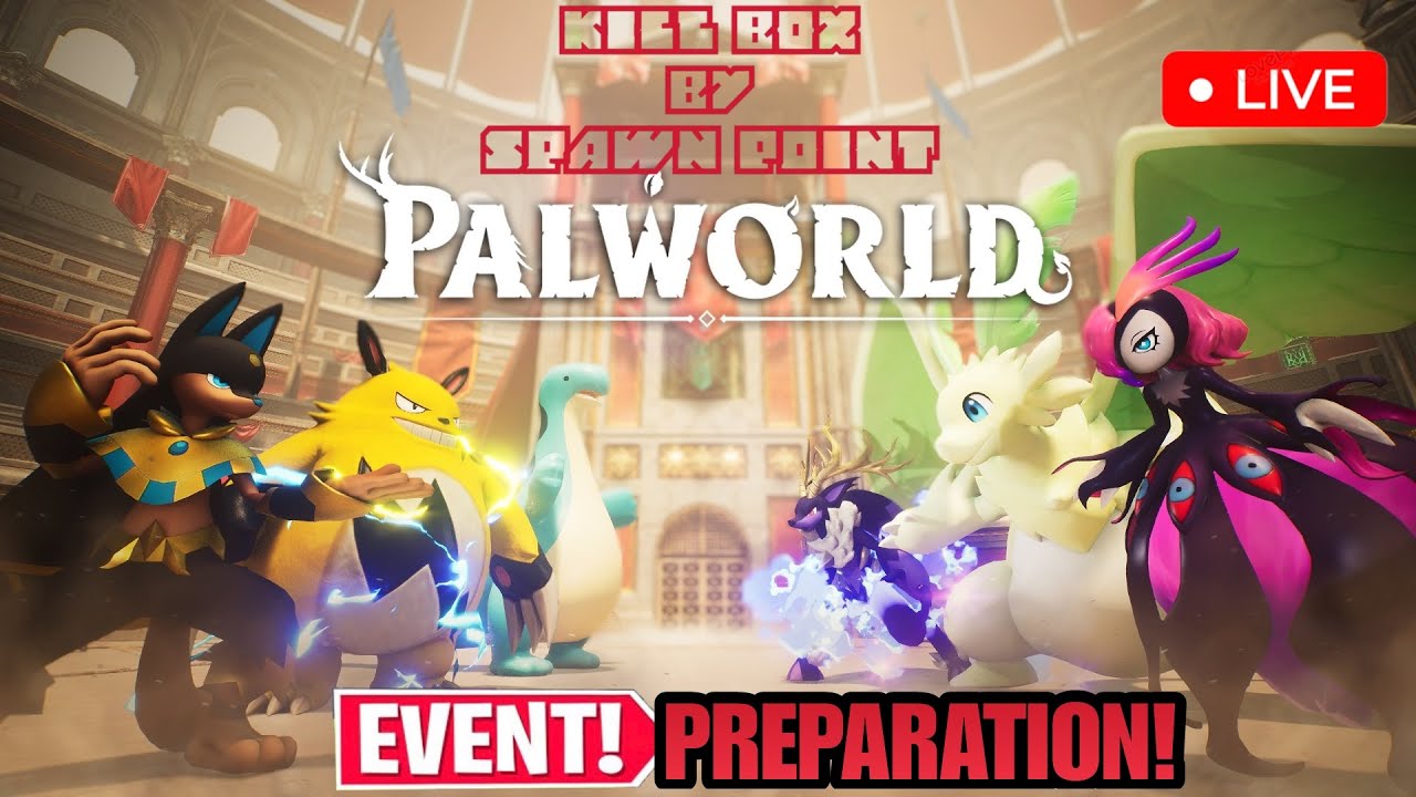 Event Day Is Coming… Prep Starts Now | Palworld | Public Server