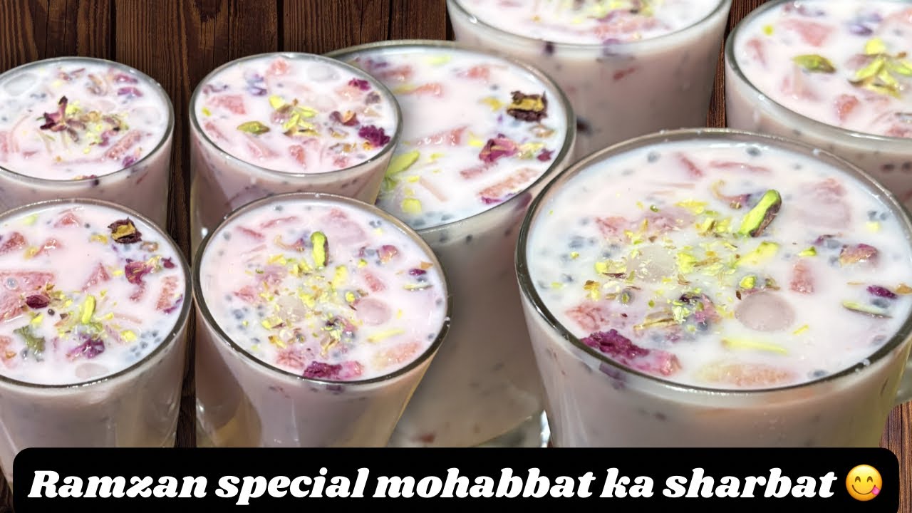 Ramzan special mohabbat ka sharbat 😋 #mohabbatkasharbat #sharbat @SwadishtRasoi15 