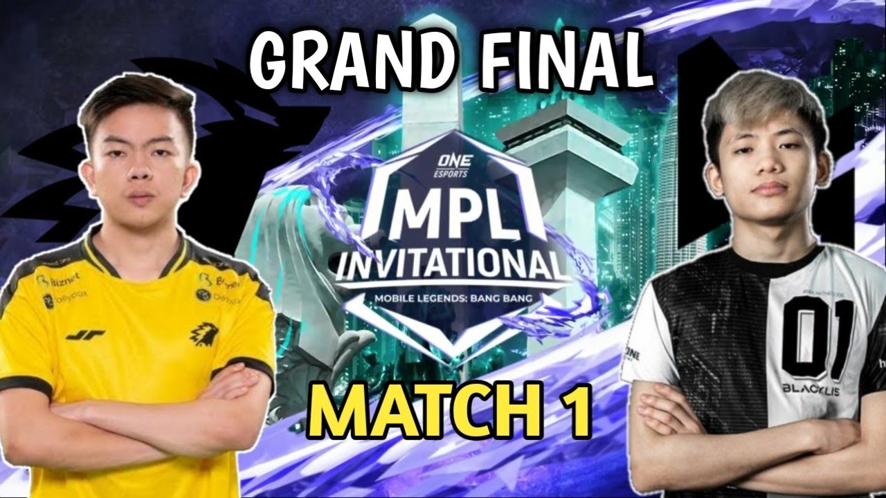 GRAND FINAL ONIC VS BLACKLIST INTERNATIONAL  [MATCH 1 ] - MPL INVITATIONAL 2021