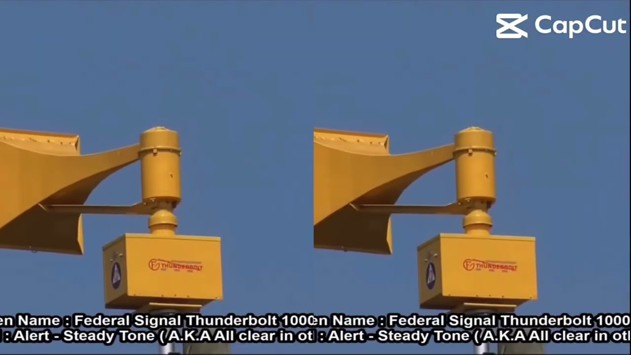 Secondzone sirens (thunderbolt addition )￼￼