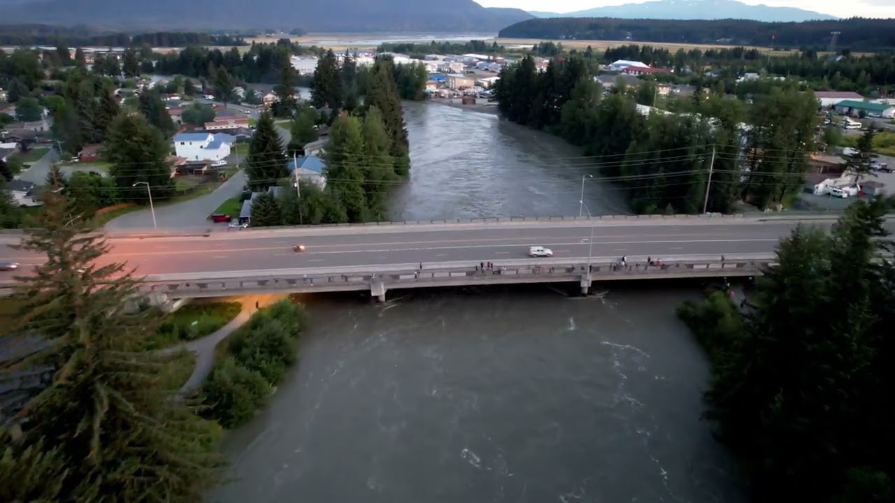 Lower Mendenhall Flooding ~14.5'