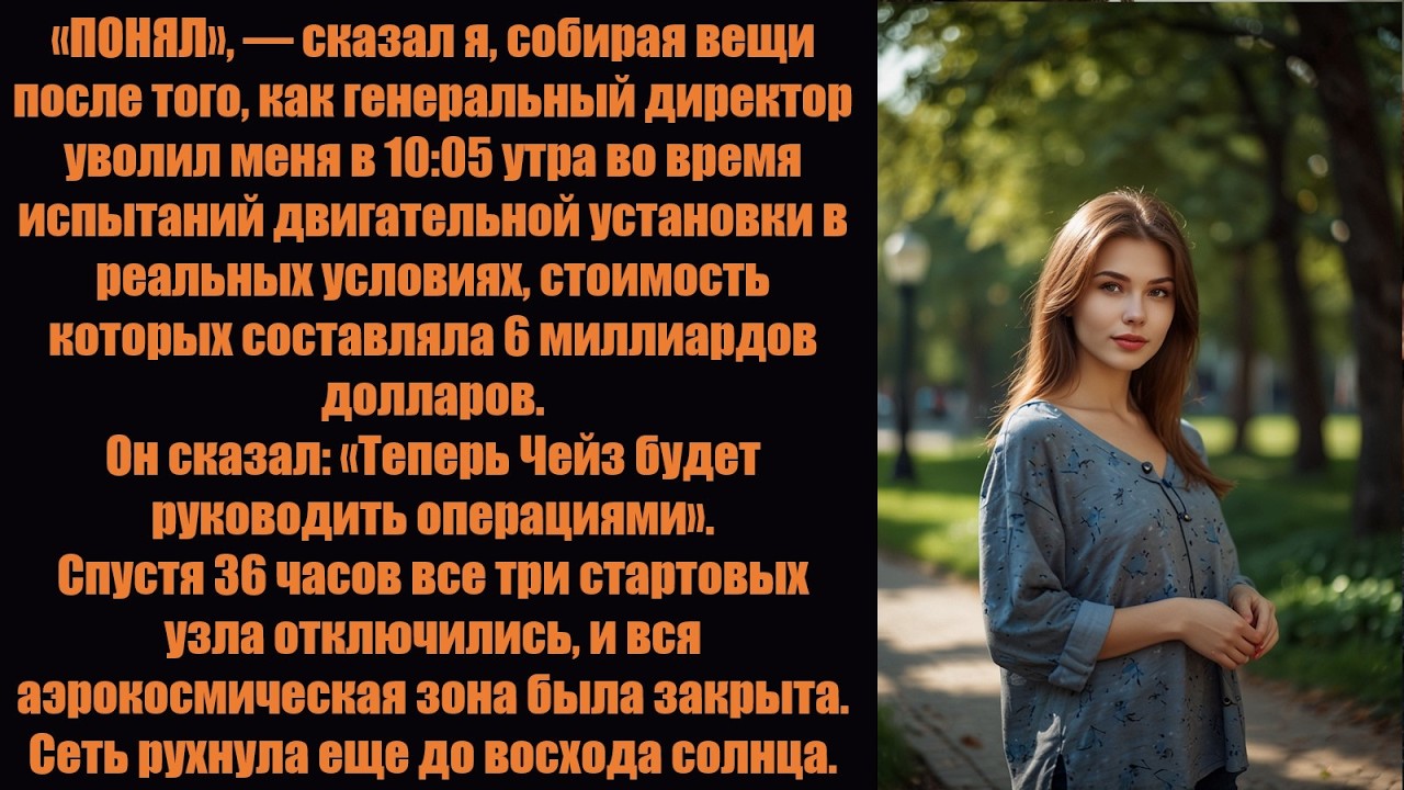 «Понял», — сказал я, собрал вещи и в одночасье парализовал их аэрокосмическую империю стоимостью 6 .