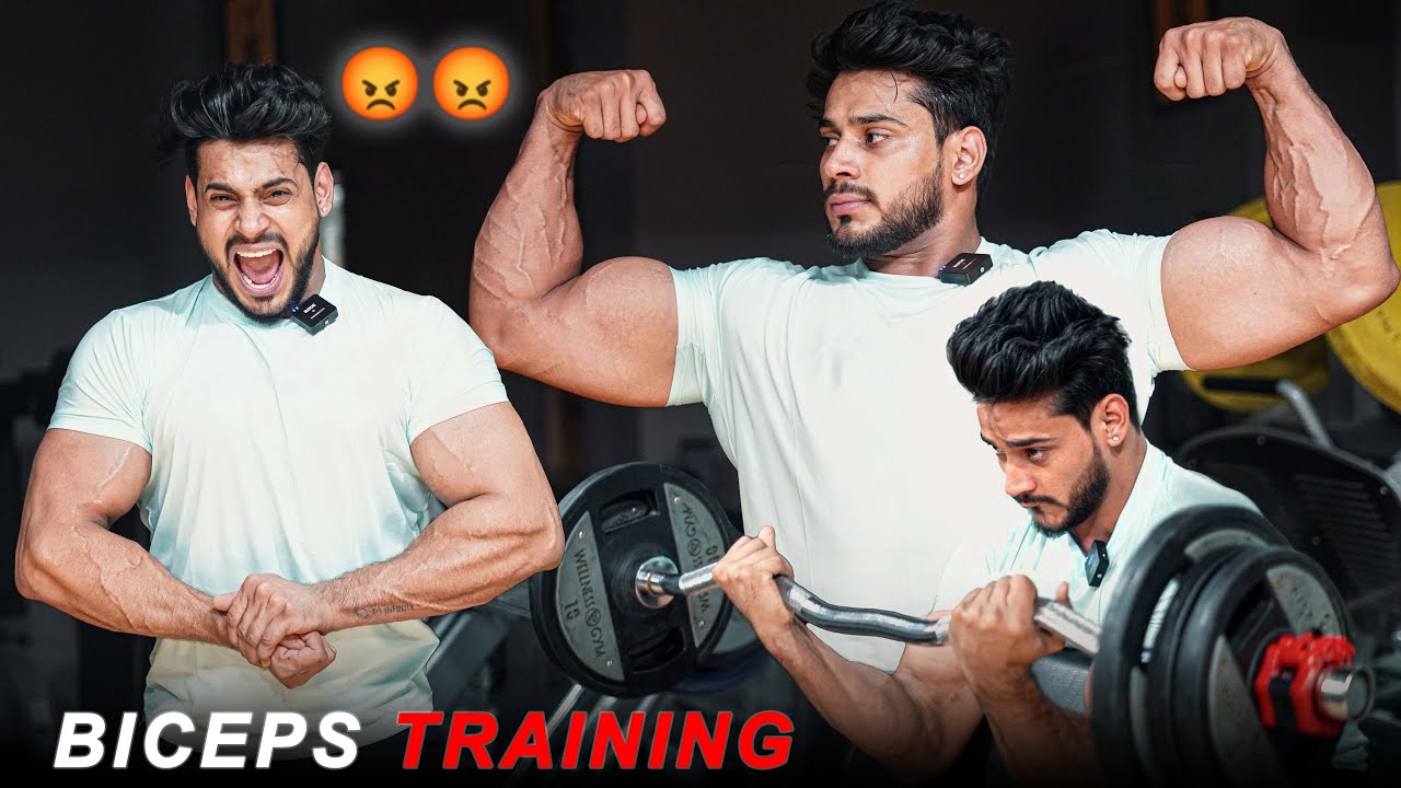 Insane Biceps Workout 😵‍💫💪🏼 | FitManjeet | Transformation Series - EP 03￼