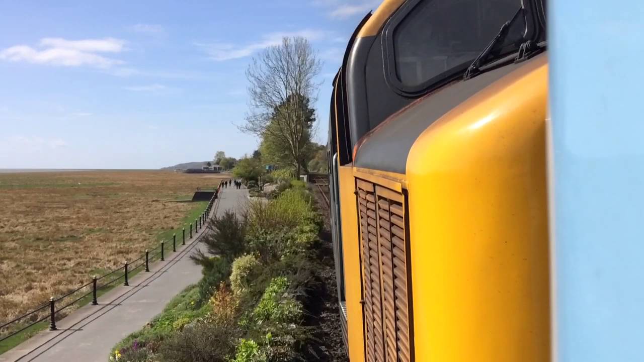 Cumbrian Coast Class 37 thrash 4 May 2016. 37401 & 37409 raising the roof. Turn it up!