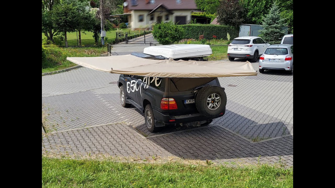 Zadaszenie wyprawowe markiza Escape FOX HD 2,5m na stronę kierowcy