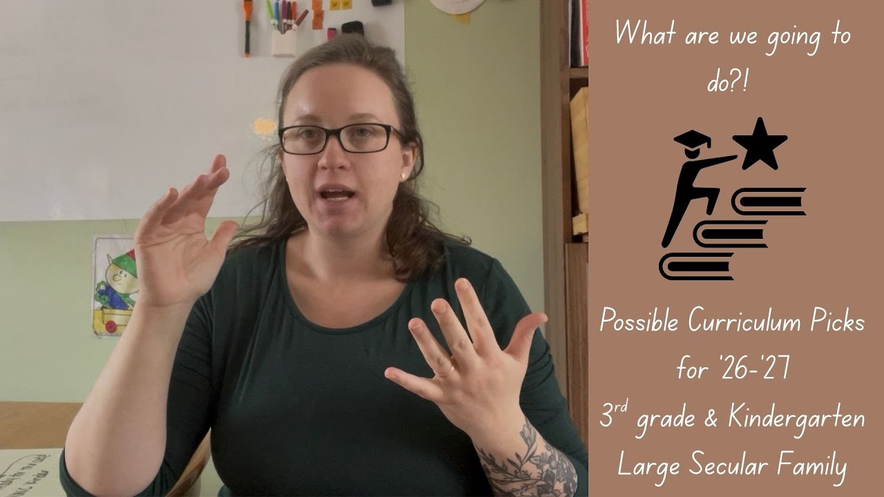 Curriculum Plans for Next Year // '26 '27 :: 3rd grade & Kindergarten