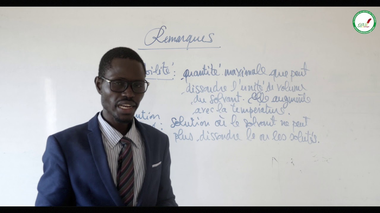 Cours - Troisième - Physique / Chimie : Notion de solution / Suite 1