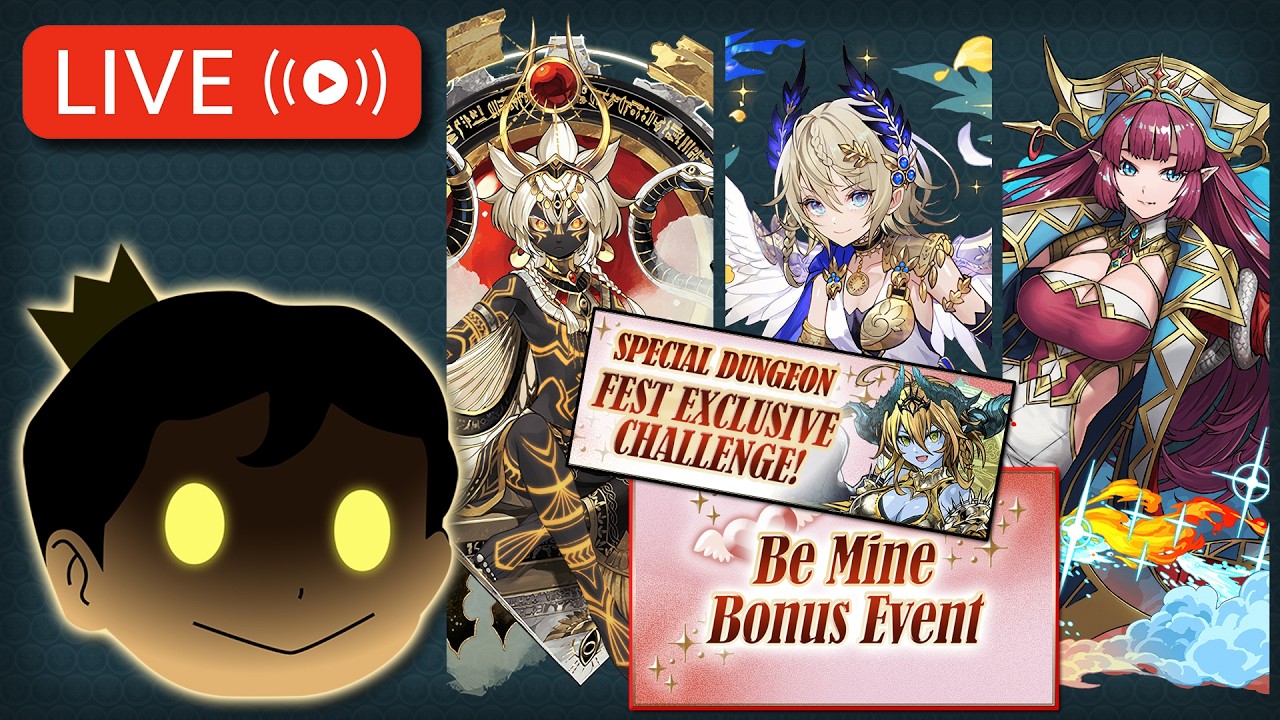 Get a free GFE w/ the Be Mine Bonus Event! |  Fest Exclusive Challenge  | Puzzle and Dragons