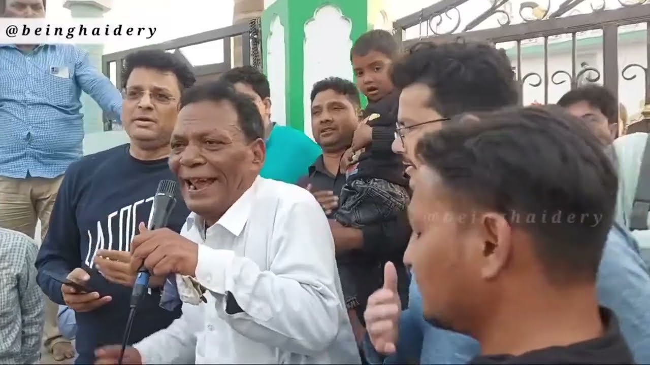 Tribute To Late Ustaad Fazle Hallauri |Hai Bahut Bechain Sugra | Ustaad Brother's|28 Rajab Noha 2026