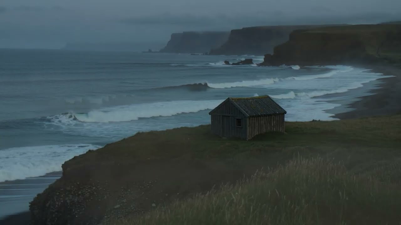Lonely Places by the Ocean | Dark Cinematic Ambient Music|Ocean Ambient Music for Deep Focus & Study