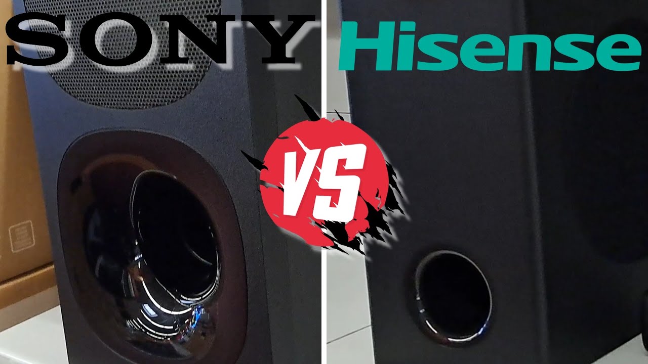 SONY HT G700 VS HISENSE HS218 SOUND & BASS COMPARISON HALF VOLUME TEST