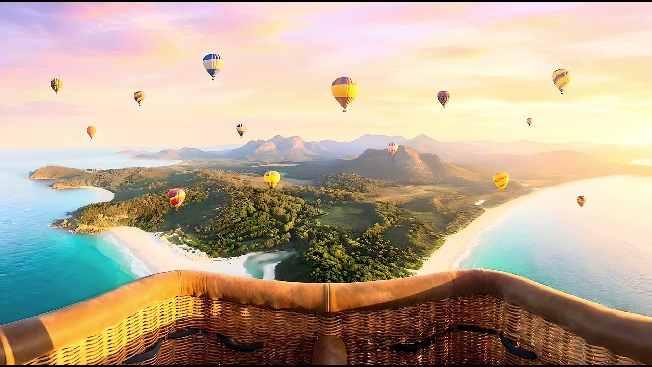 Aerial Sunset Vibes
