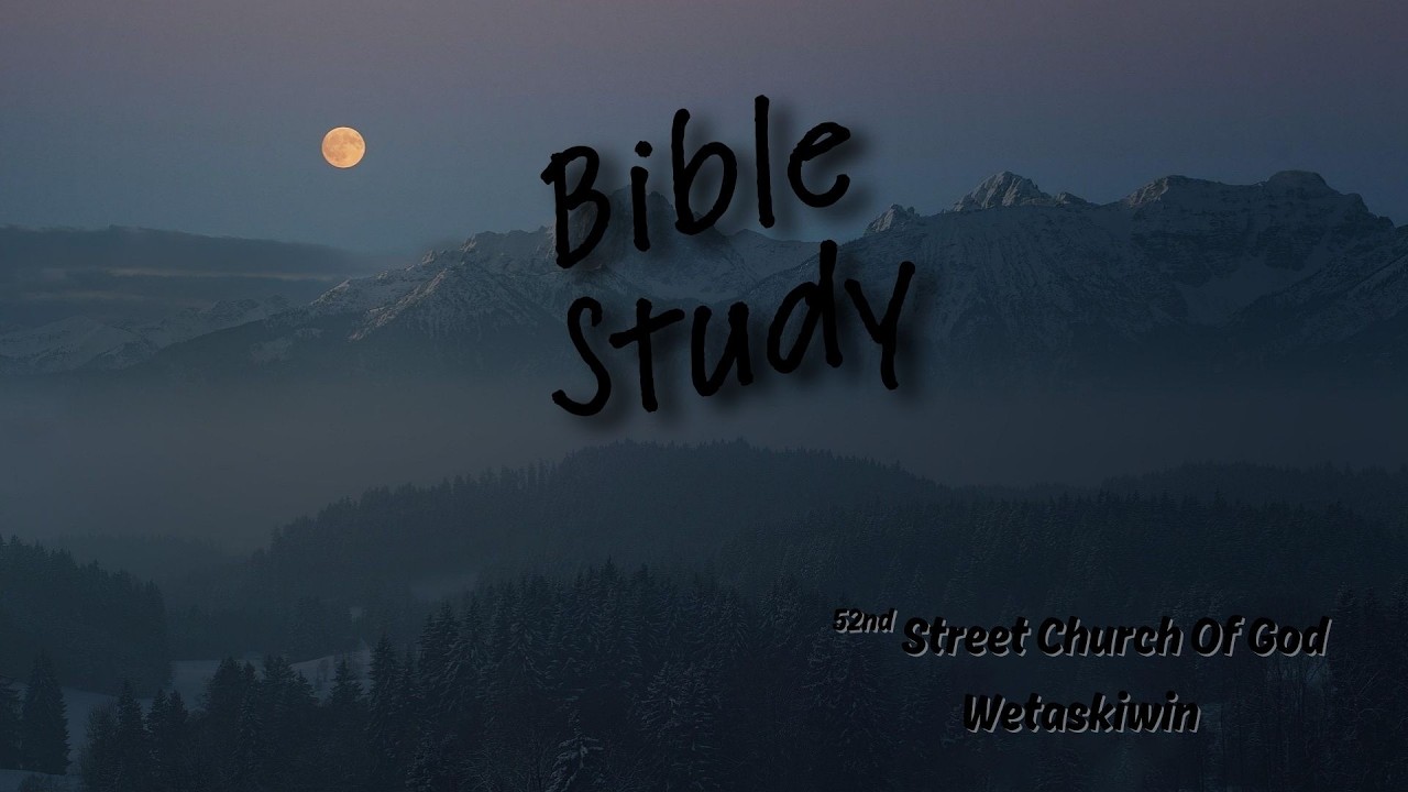 Bible Study - Another Comforter - March 18, 2026