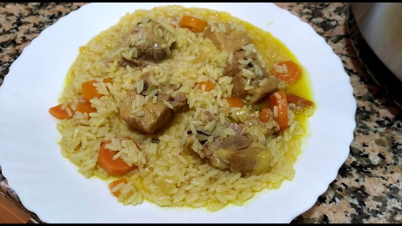 Costillas con arroz en olla programable GM