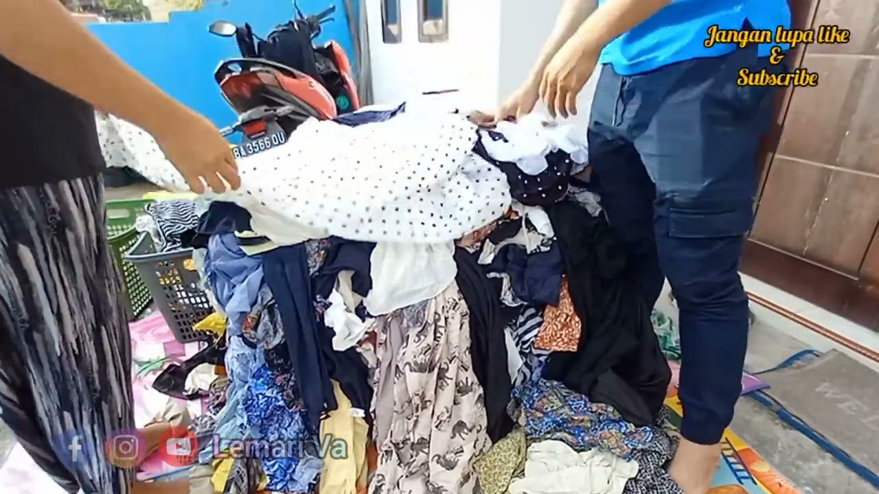 Bongkar ball blouse sifon Korea || Isinya Bagus dari Ball JSOO