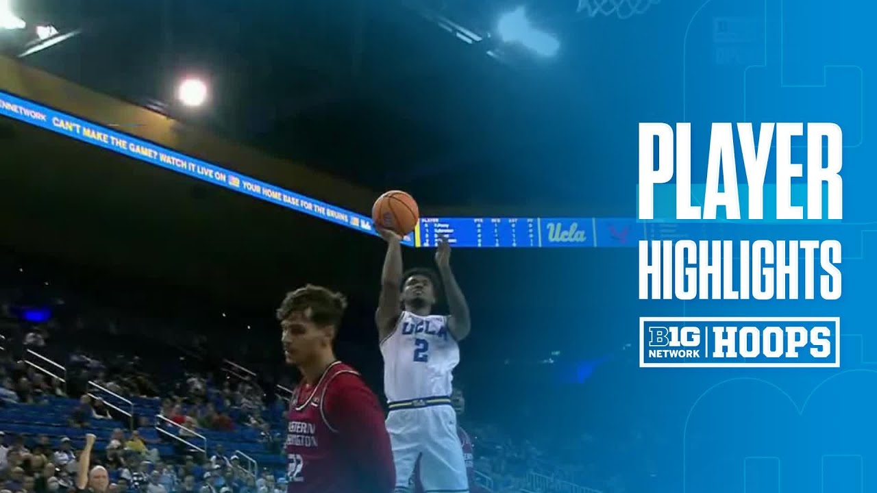 Donovan Dent Highlights vs. E. Washington | UCLA Basketball | 11/03/2025