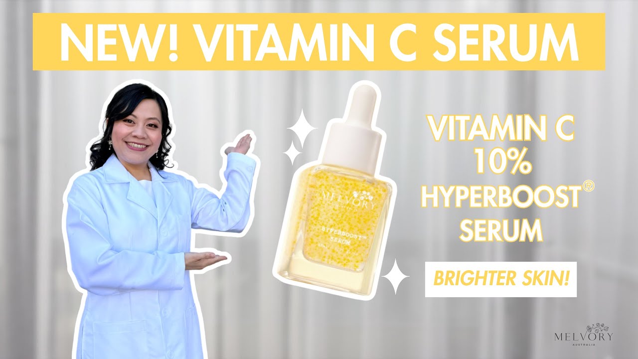 Лучшая сыворотка с витамином С для чувствительной кожи: сыворотка Melvory 10% Vitamin C Hyperboost®