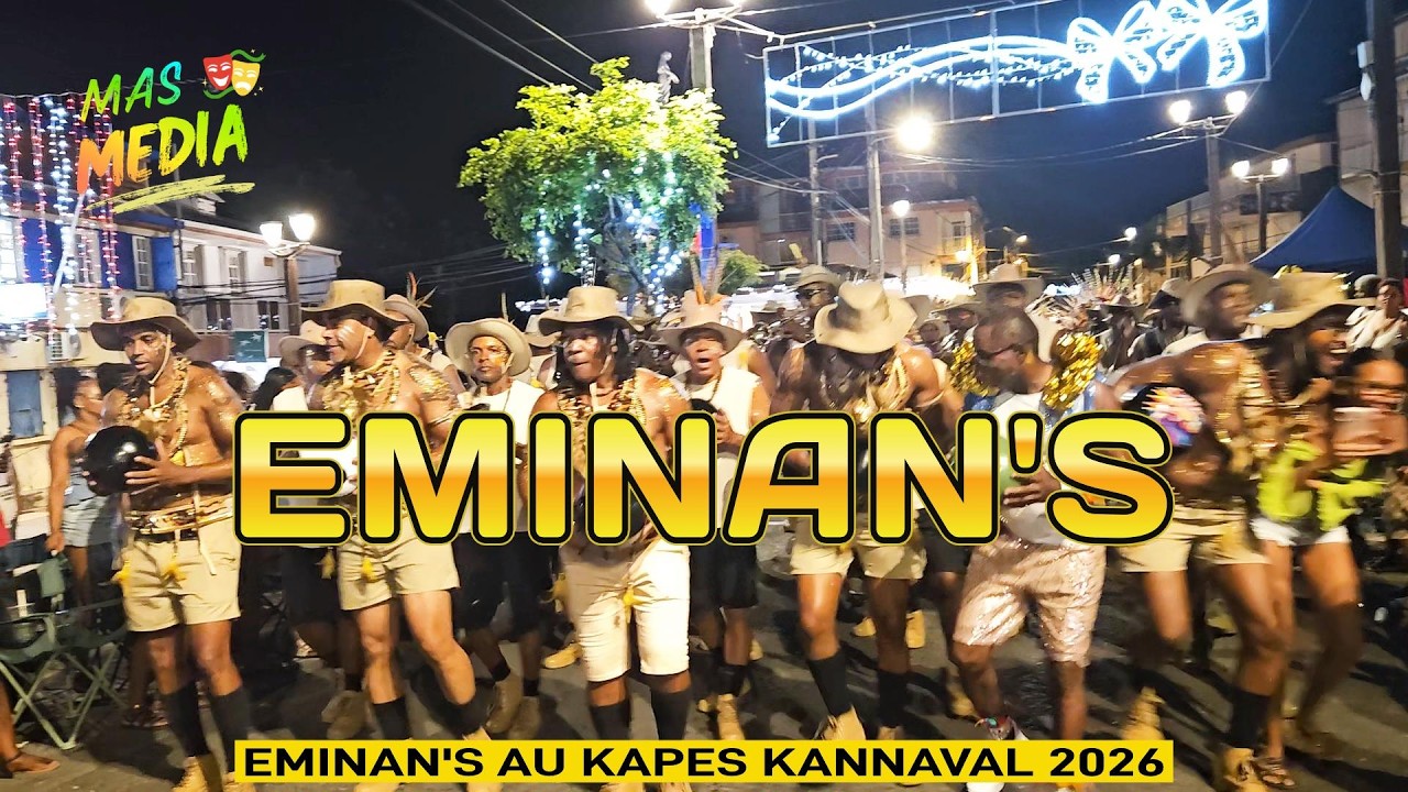 EMINAN'S AU KAPES KANNAVAL 2026 - CARNAVAL DE GUADELOUPE