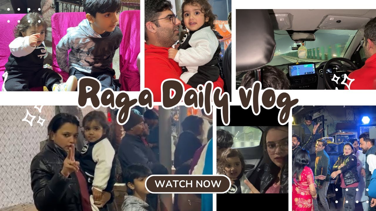 Lohri Celebrate Karke Gurgaon Return 🚗❄️ | Mast Family Day Vlog #ragavibes #trending 