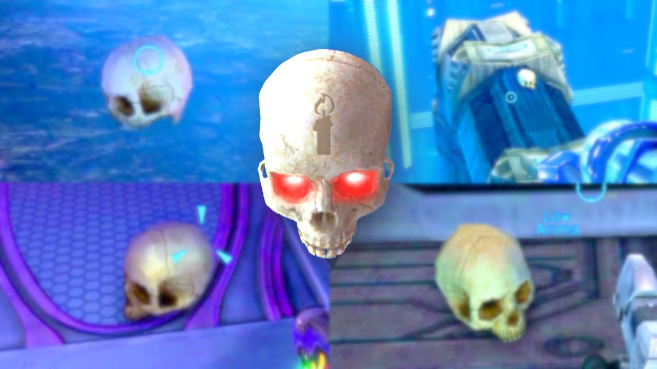 ALL SKULLS Locations - Halo: Combat Evolved Anniversary (Xbox360)