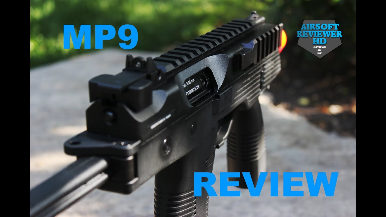 KWA BLOW-BACK MP9 Airsoft Review!!