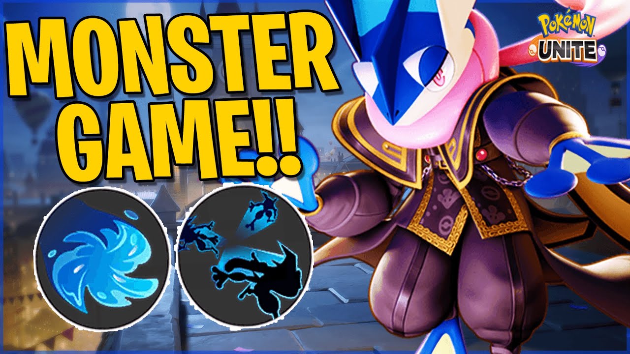 Can Water Shuriken GRENINJA CARRY With An AFK?! |  Pokemon Unite