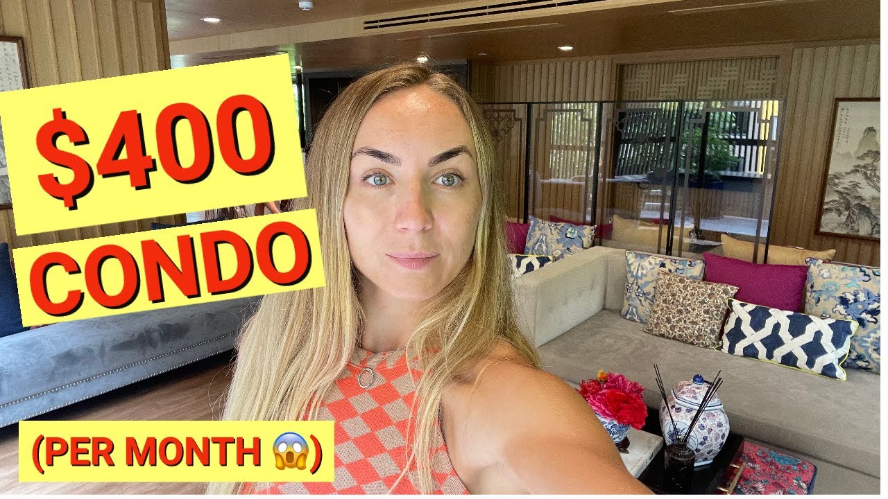 $400 per month LUXURY condo in Phuket! Cost of living Phuket. Condo tour Phuket 2022.
