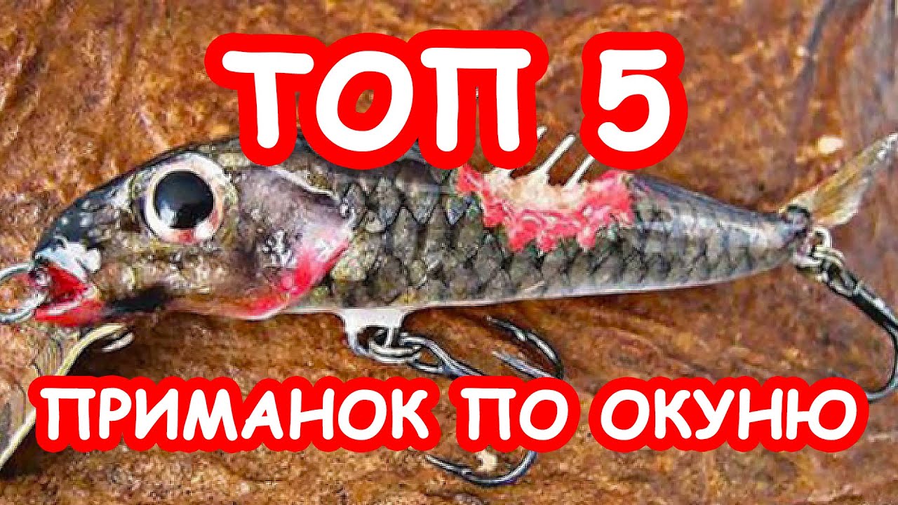 ТОП 5 приманок на окуня. Лучшие приманки на окуня