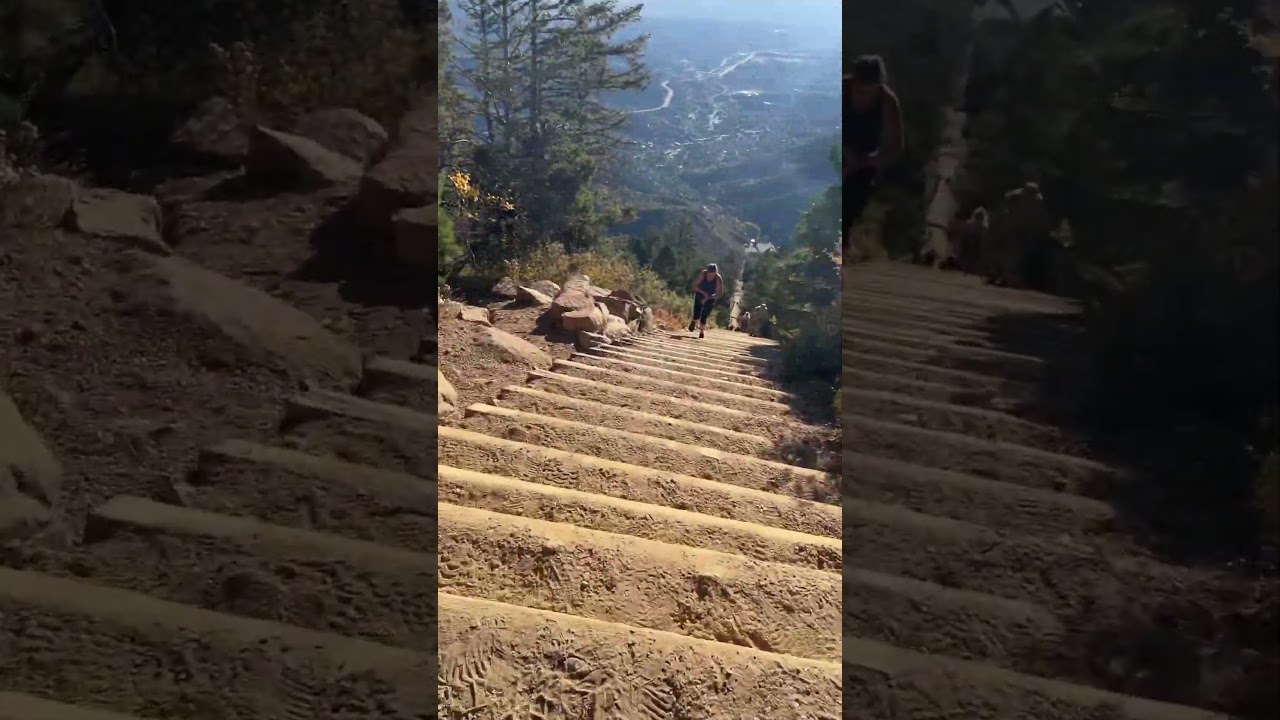 I am so grateful for this! The Manitou Incline! Conquering #220 today! #malo75 #manitouincline