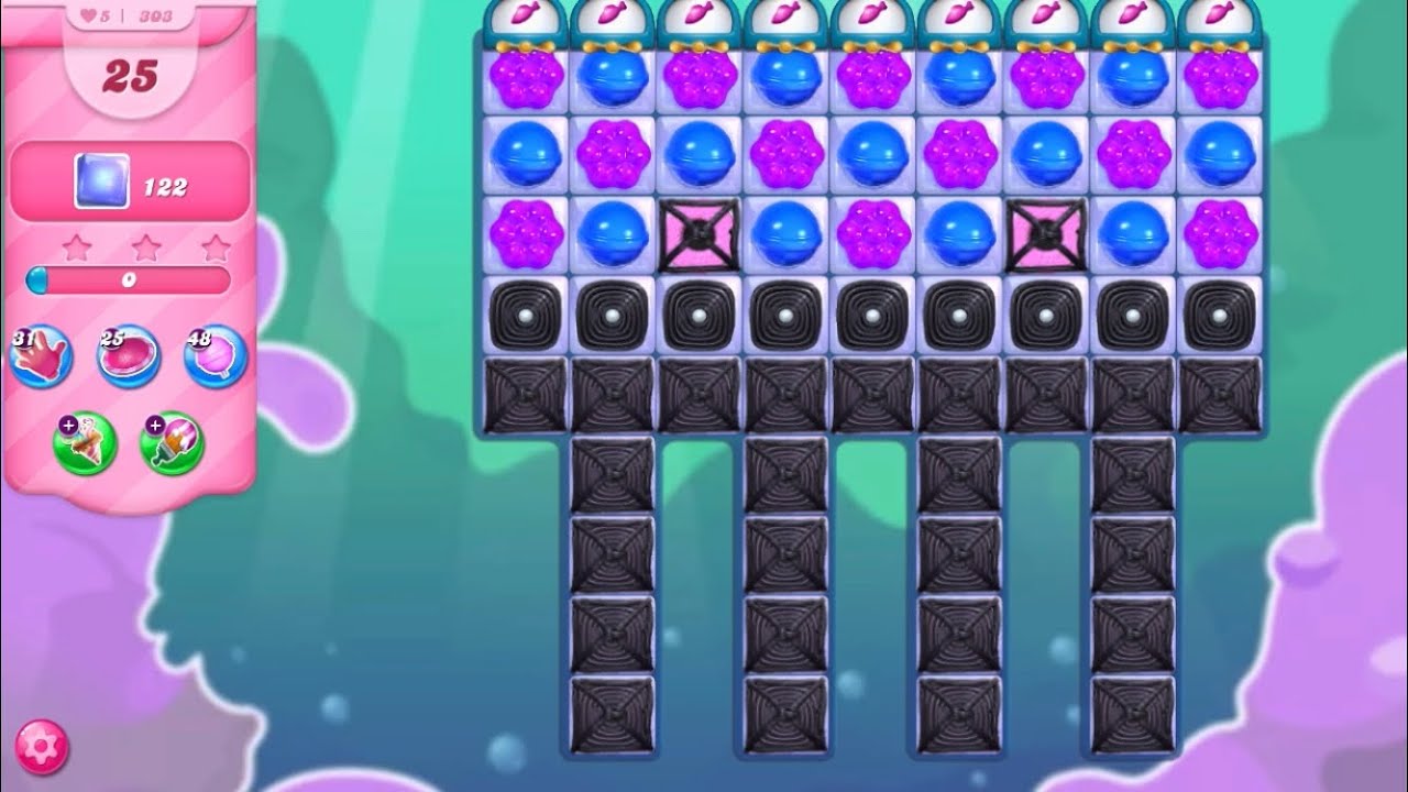 Candy Crush Saga Level 303 (NO BOOSTERS)