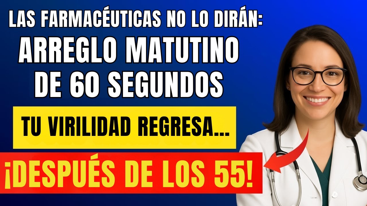 Urologista: Faça ISTO durante 60 segundos todas as manhãs e o seu pénis agradece | Dra. Jocelyn