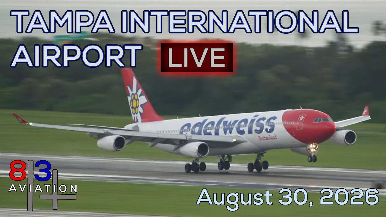 Live from Tampa International Airport August 30, 2026